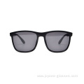 Fashion Models Black Lenses TR90 New Arrival Square Frame Sunglasses